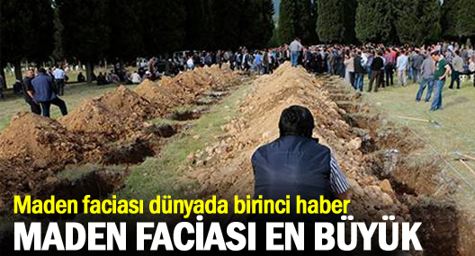 Dünya Basını : Hükümete Soma Protestoları