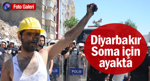 Diyarbakır Soma için ayakta