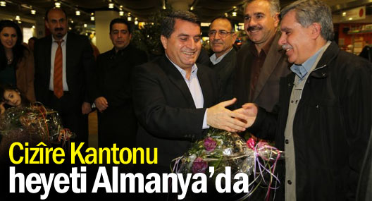 Cizîre Kantonu heyeti Almanya’da