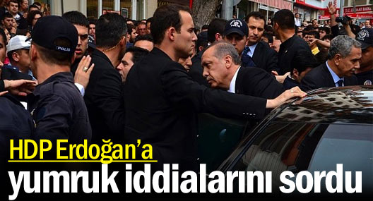 HDP Erdoğan’a yumruk iddialarını sordu
