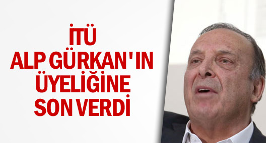 İTÜ'den Alp Gürkan hakkında flaş karar