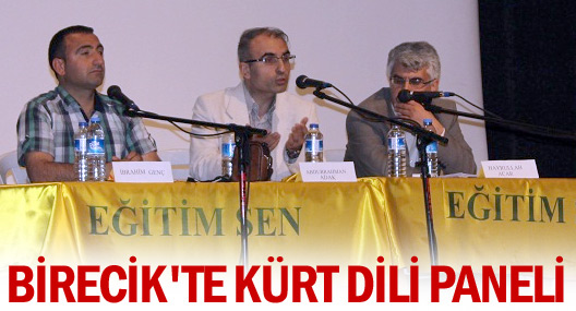Birecikte Kürt Dili paneli