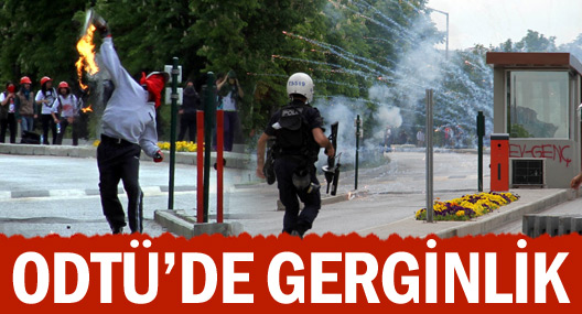 Odtü'den Adalet Bakanlığı'na Yürümek İsteyen Gruba Polis İzin Vermedi