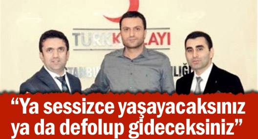 Türk Kızılayı şube başkanından göstericilere hakaret