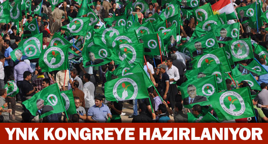 YNK kongereye hazırlanıyor