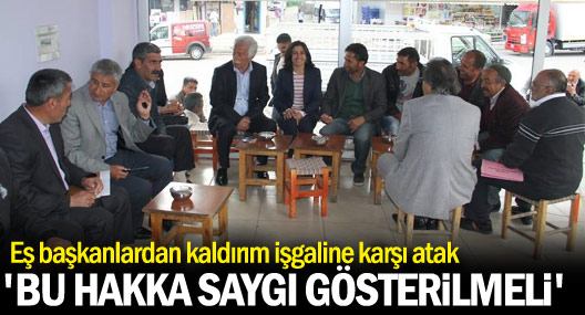Eş Başkanlardan Esnaf Ziyareti