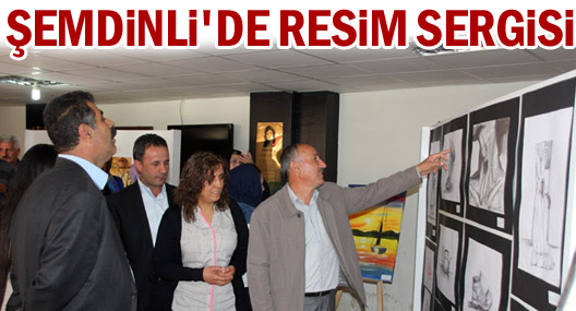 Şemdinli'de resim sergisi