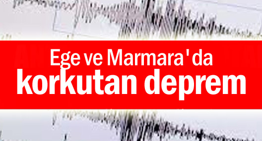 Marmara'da deprem!
