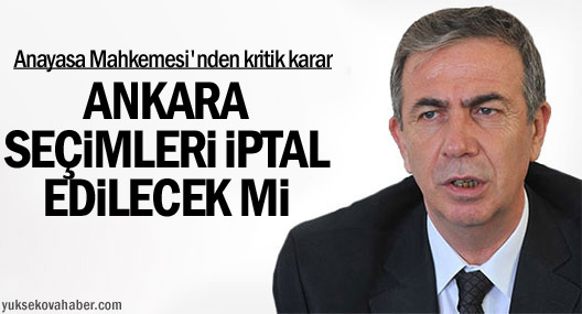 Ankara Seçimleri Tekrar mı Yapılacak