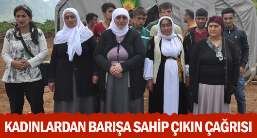 Meskan'da barış nöbeti devam ediyor