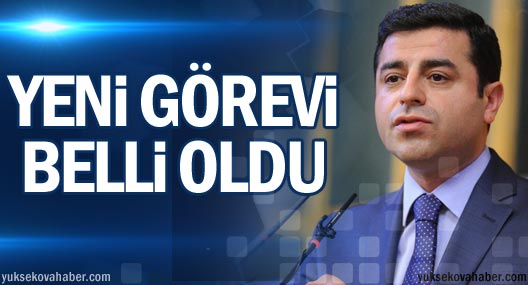Selahattin Demirtaş ve Sırrı Süreyya Önder'in yeni görevleri belli oldu