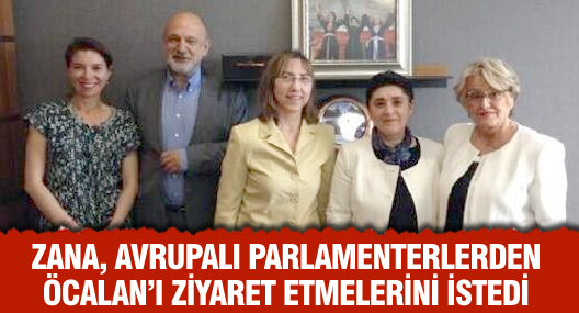 Zana, Avrupalı Parlamenterlerden İmralı'yı Ziyaret Etmelerini İstedi
