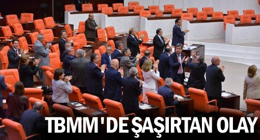 TBMM'de şaşırtan oylama