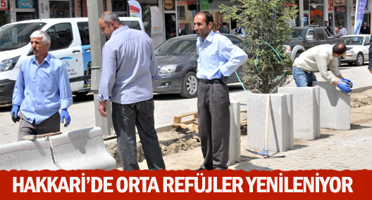 Hakkari’de orta refüj çalışması