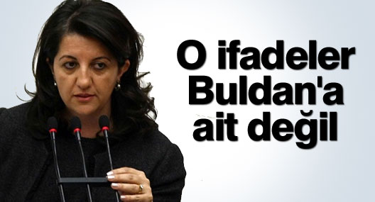 HDP: Oradaki ifadeler Buldan'a ait değil