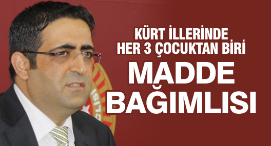'Kürt illerinde her üç çocuktan biri madde bağımlısı'
