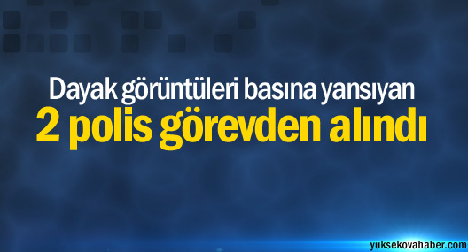 2 polis görevden alındı