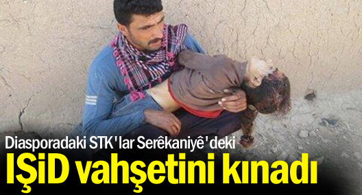 Diasporadaki STK'lar Serêkaniyê'deki IŞİD vahşetini kınadı