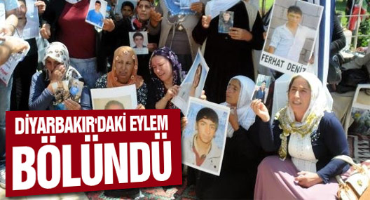 Ailelerin Diyarbakır'daki Eylemi Bölündü