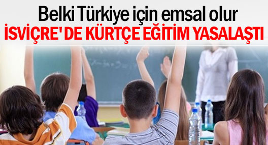 Basel'de Kürtçe eğitim yasallaştı
