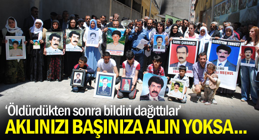 Yüksekova'daki kayıp yakınları, katledilen Sabri Çardakçı’nın faillerini sordu