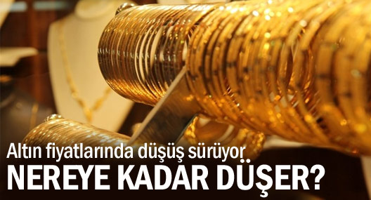 Altın fiyatları 1200 dolara inebilir