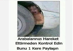Uyardığı kaza kendi başına geldi