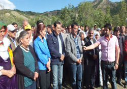 Van'da karakol protestosu