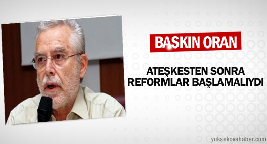 Ateşkesin ertesi günü demokratik reform gerekiyordu