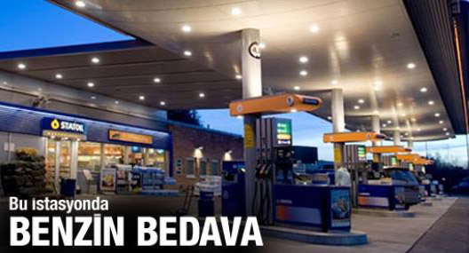 Babalar gününde benzin bedava!