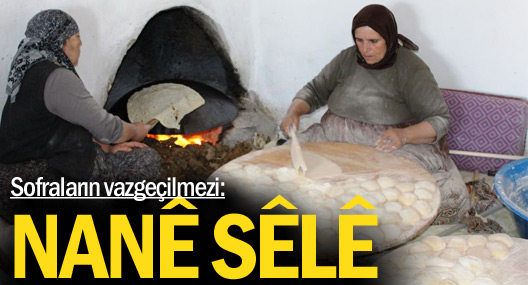 İç Anadolu'da sofraların vazgeçilmezi: Nanê sêlê