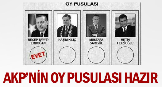 AKP'li vekilden 'oy pusulalı' tweet!