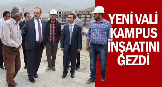 Vali Canbolat Hakkari turunda!