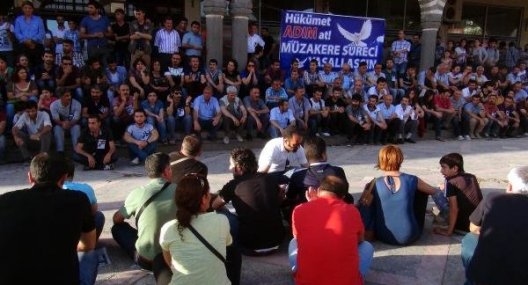 STK'lardan Lice protestosu