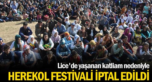 Siirt'teki Herekol Festivali iptal edildi