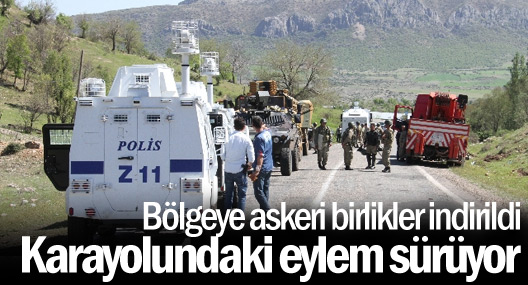 Varto-Bulanık karayolundaki eylem 3’üncü gününde