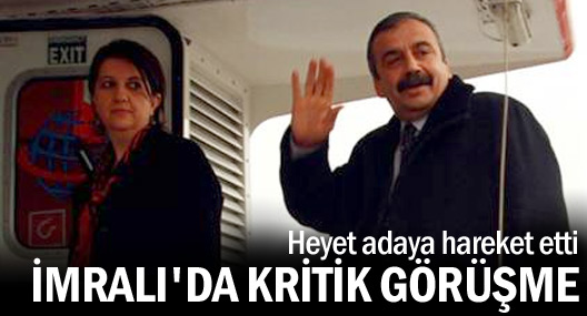 HDP heyeti Öcalan ile görüşmek için İmralı’ya gitti