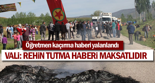 Muş Valisi: Rehin tutulma gibi haberler maksatlıdır