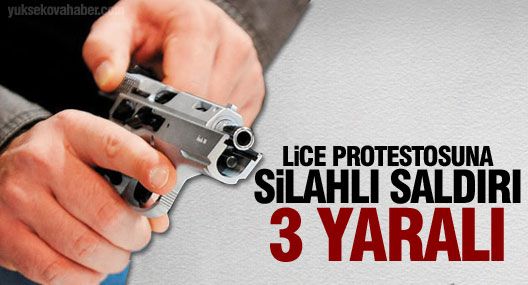 Midyat'ta Lice protestosuna silahlı saldırı: 3 yaralı
