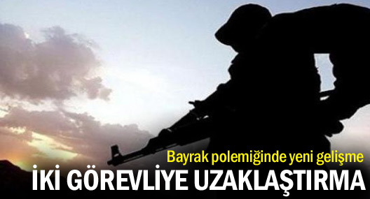 İki güvenlik görevlisine uzaklaştırma