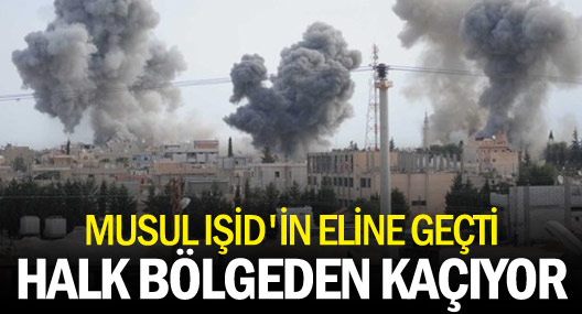 Musul düştü, halk kaçıyor