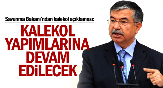 Hükümetten 'kalekol' açıklaması geldi