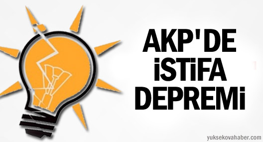 Bitlis'te AKP'nin 5 İlçe Başkanı İstifa Etti