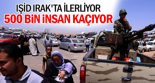 500 bin insan IŞID'den kaçıyor