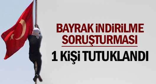 Diyarbakır'da Bayrak İndirilmesiyle İlgili 1 Kişi Tutuklandı