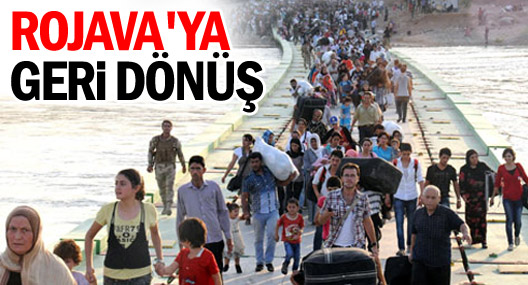 Rojava’ya iki günde 785 kişi geri döndü