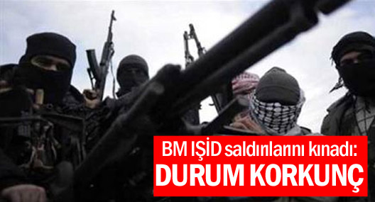 BM IŞİD saldırılarını kınadı