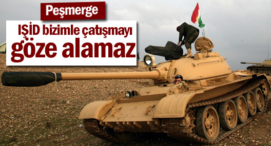 Peşmerge: IŞİD bizimle çatışmayı göze alamaz