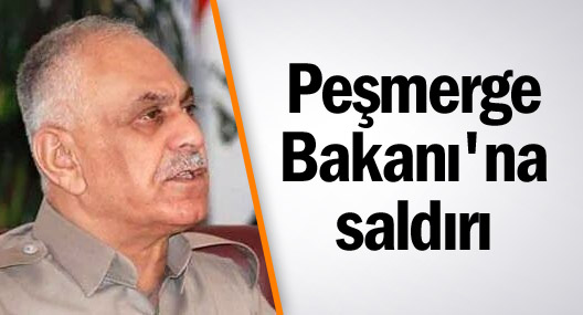 Peşmerge Bakanı'na saldırı