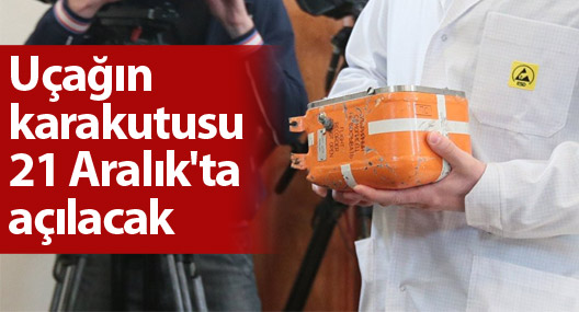 Rus uçağının karakutu kayıtları 21 Aralık'ta açılacak